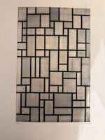 Piet Mondrian « Composition avec grille » 95/150